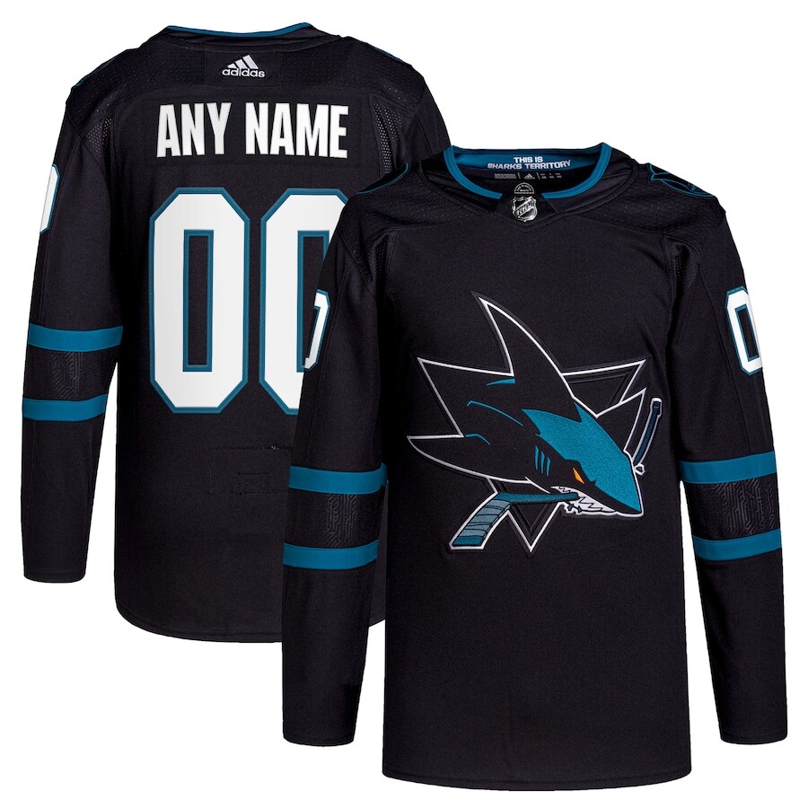 

Джерси adidas San Jose Sharks, черный