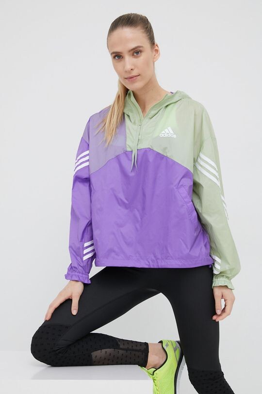 

Ветровка Adidas Performance Back to Sport adidas, фиолетовый