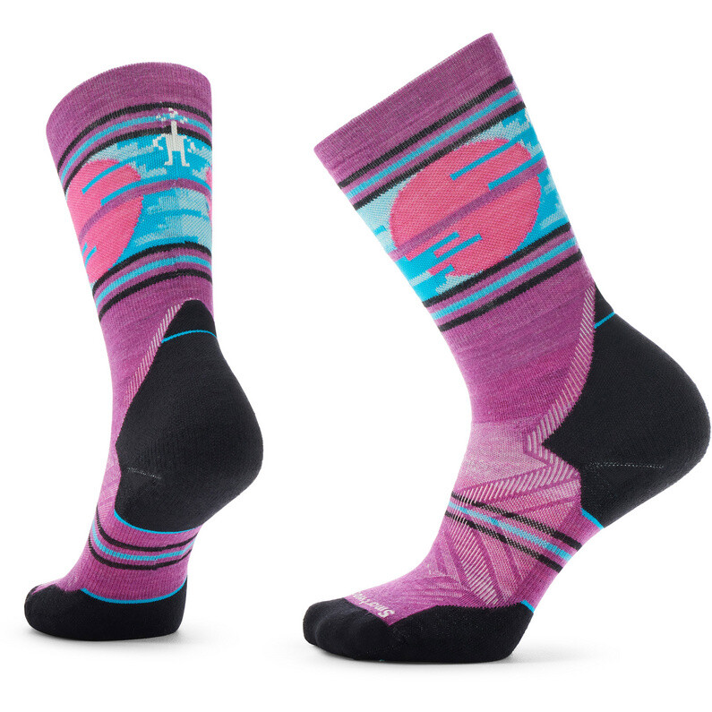

Женские носки для трейлраннинга Targeted Sunset Trail Crew Smartwool, розовый