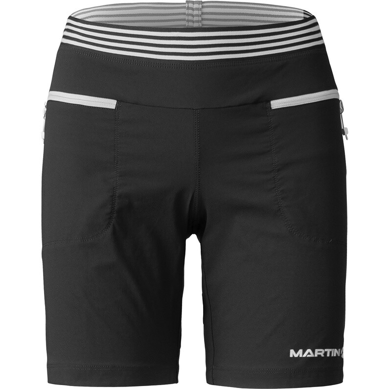 

Женские прямые шорты Alpmate Martini Sportswear, черный
