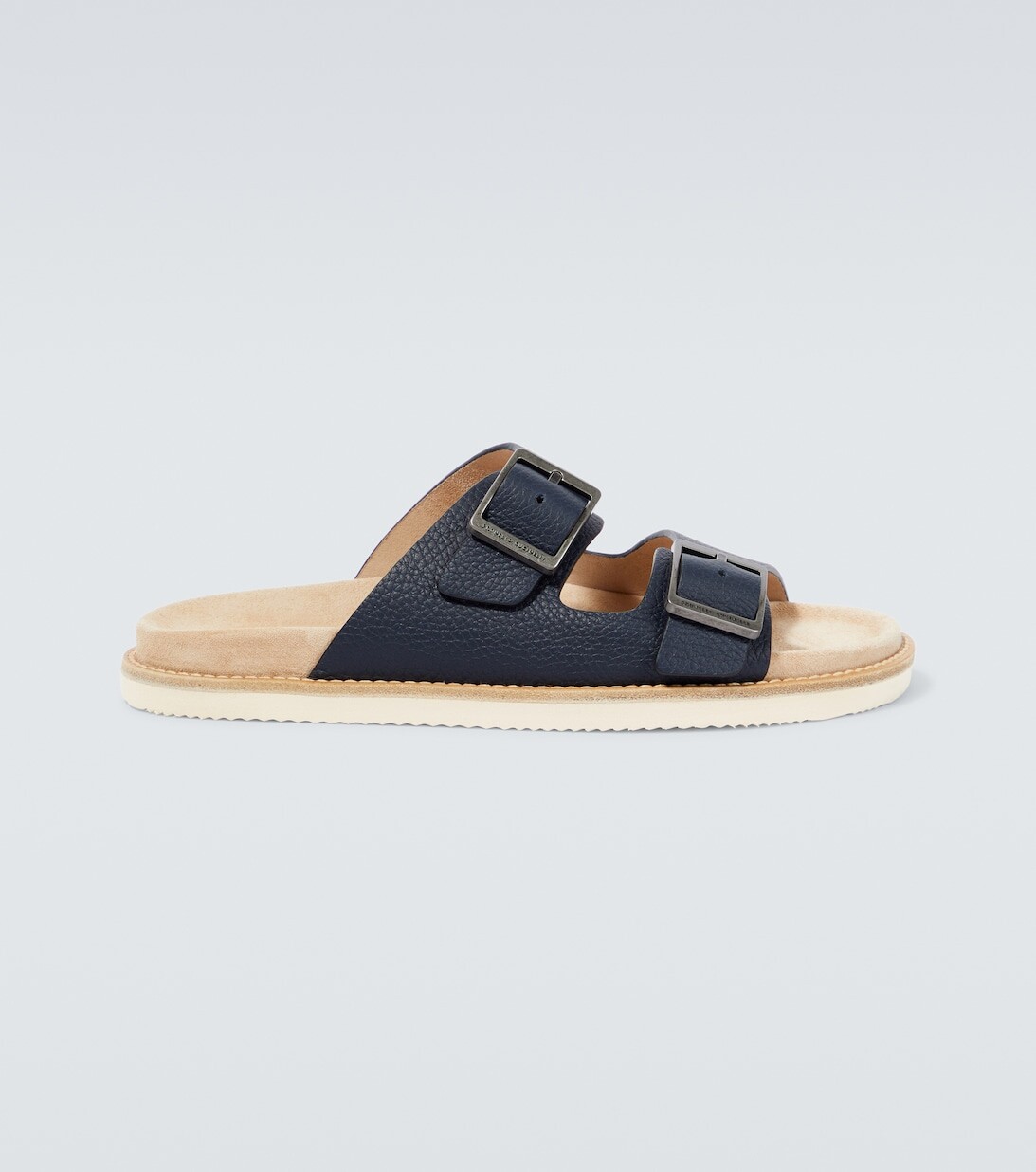 

Кожаные сандалии Brunello Cucinelli, синий