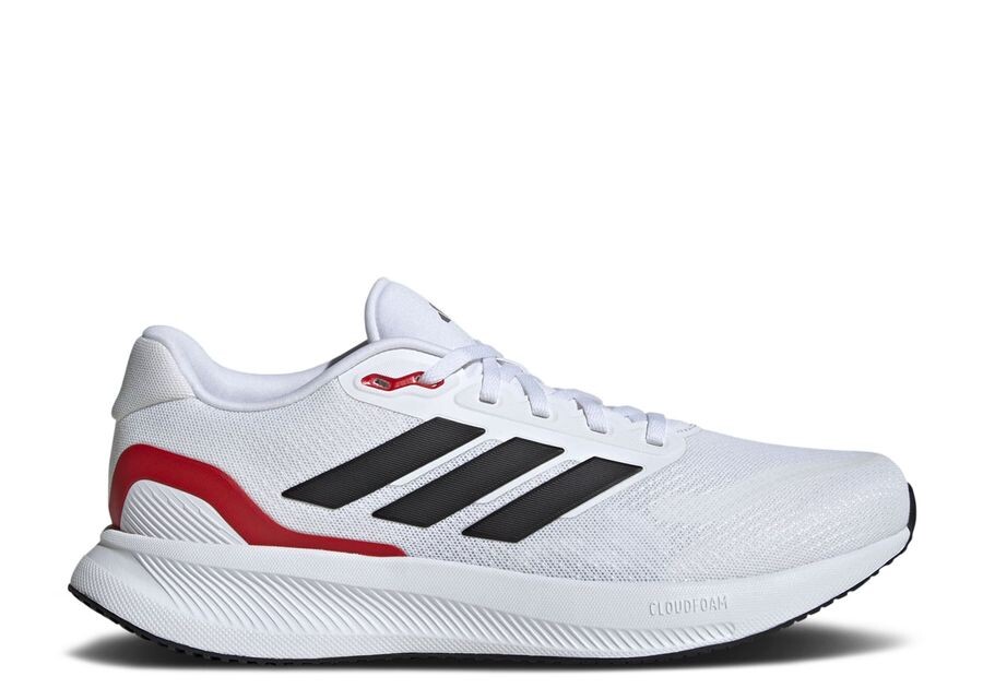 

Кроссовки adidas Runfalcon 5 Wide, цвет White Black Scarlet