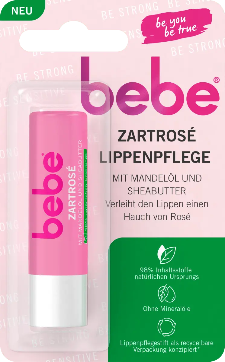 

Уход за губами нежная роза 4,9 г bebe