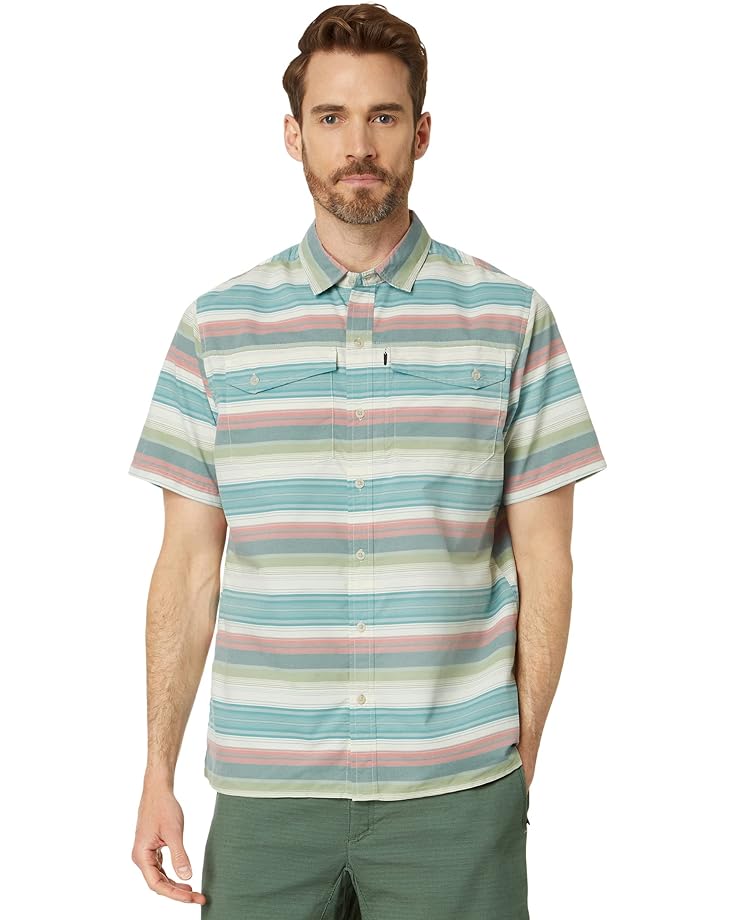 Рубашка L.L.Bean SunSmart Cool Weave Woven, цвет Deep Azure Stripe