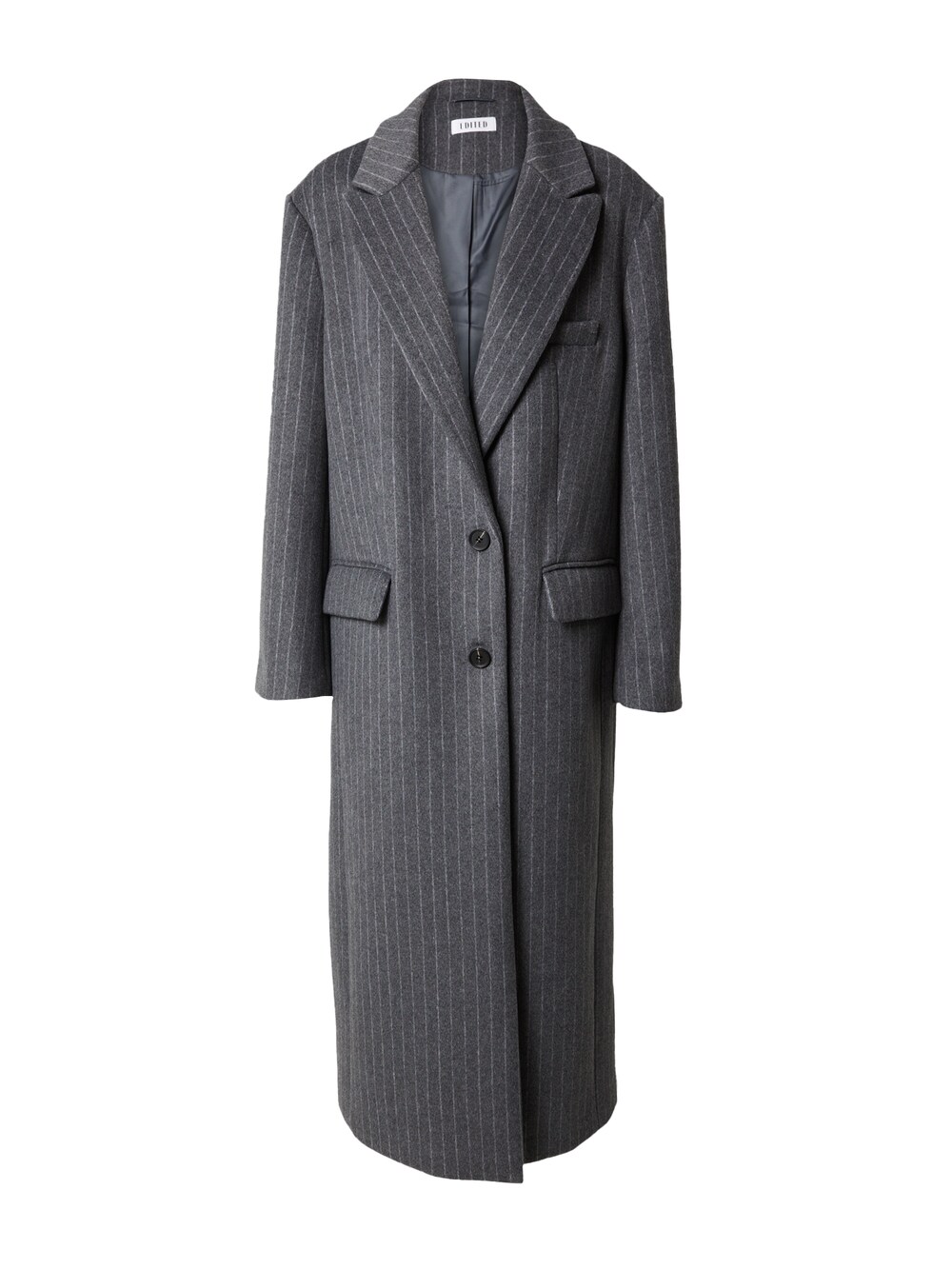Межсезонное пальто EDITED Rylan, серый межсезонное пальто edited tosca пестрый серый