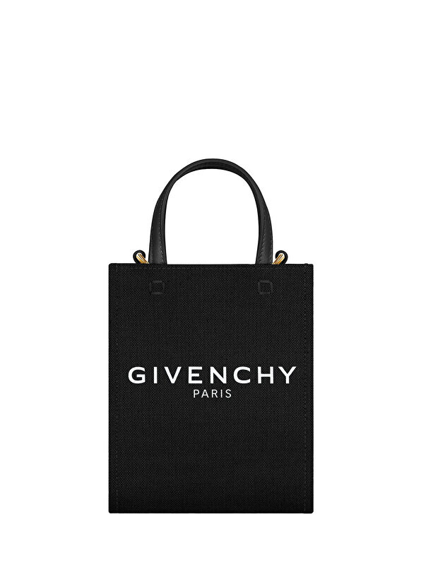 

Черная сумка для покупок из плотной ткани g tote mini Givenchy