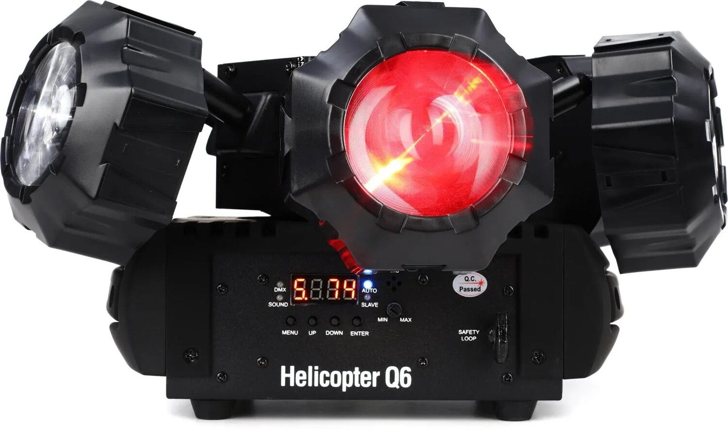 

Chauvet DJ Helicopter Q6 RGBW луч/стробоскоп/лазерный эффект
