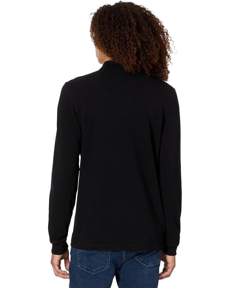 Рубашка Fred Perry Long Sleeve Plain Fred Perry Shirt, цвет Black/Chrome футболка поло fred perry authentic long sleeve plain черный