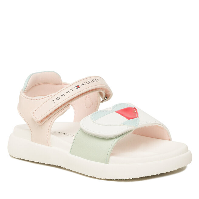 

Сандалии Tommy Hilfiger HeartVelcro Sandal, белый цвет