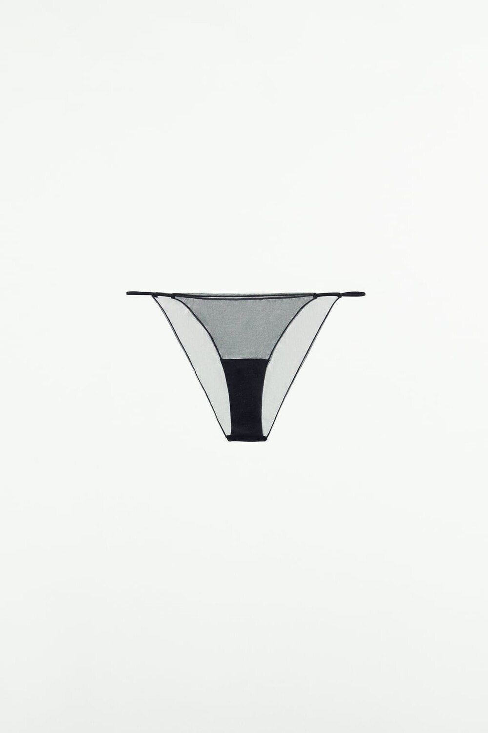 

Сетчатые трусы ZARA, черный