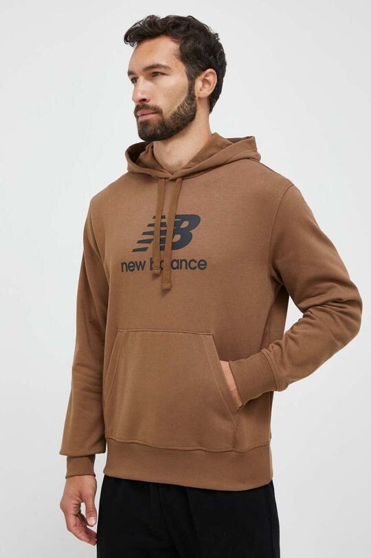 

Толстовка New Balance, коричневый