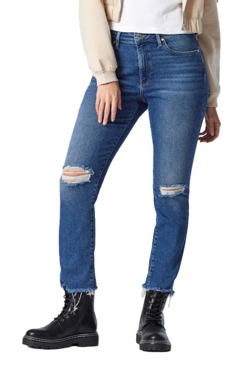 

Рваные джинсы прямого кроя Viola MAVI JEANS