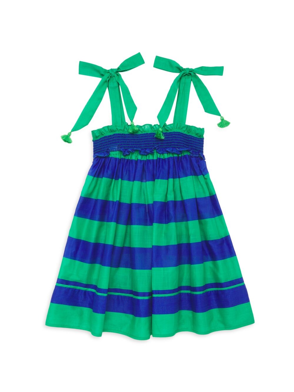 

Присборенное платье Tiggy для маленьких девочек и девочек Zimmermann Kids, зеленый