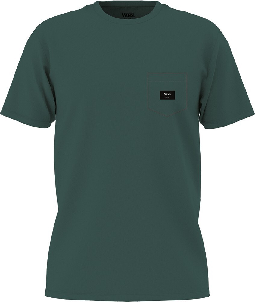 

Футболка Vans Off The Wall Ii Pocket Ss, зеленый