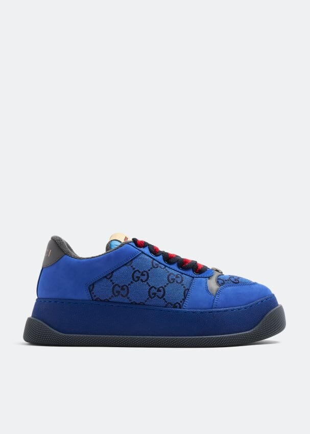 

Кроссовки Gucci Screener GG, синий