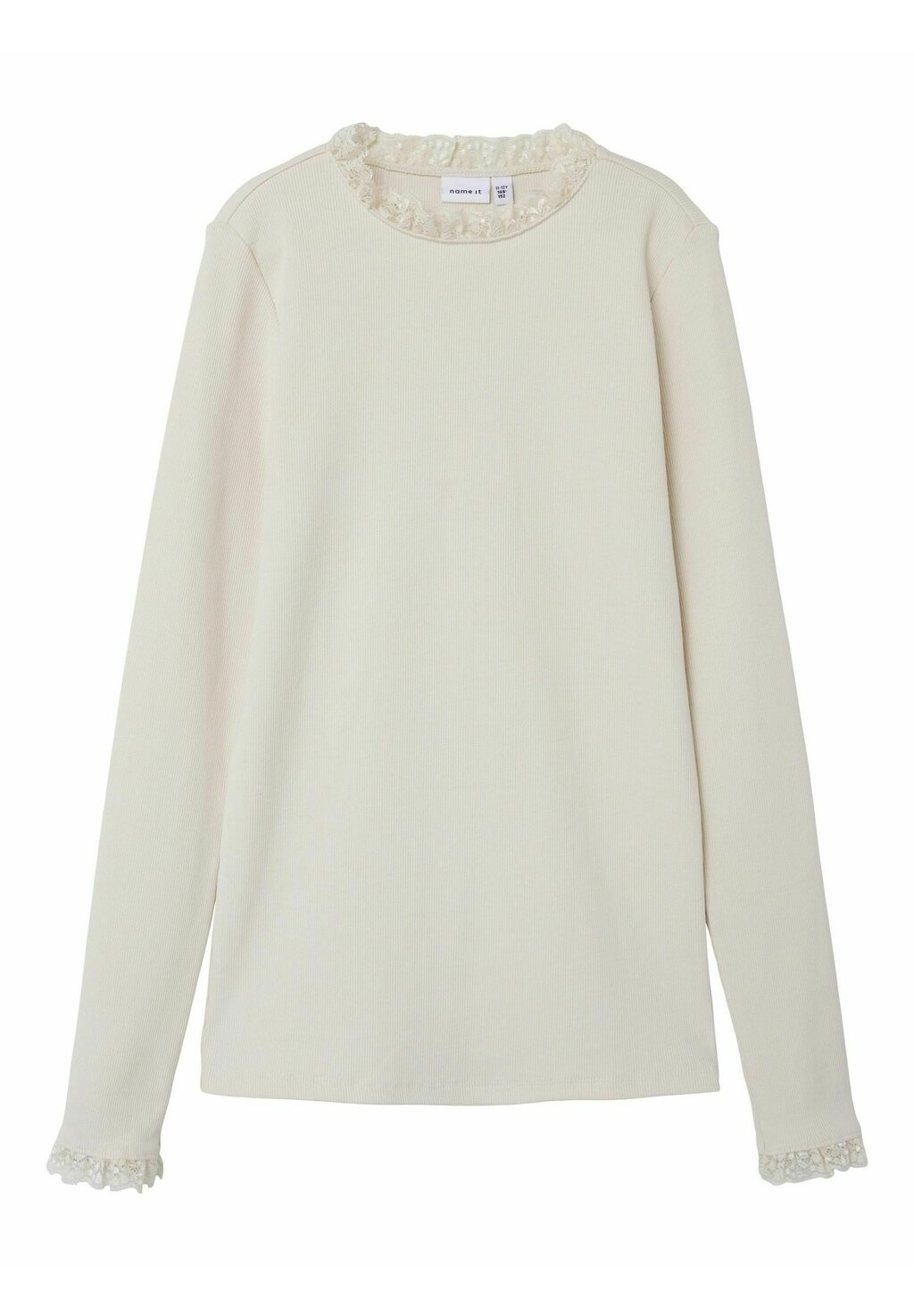 

Футболка с длинным рукавом Slim Fit Name it, цвет birch