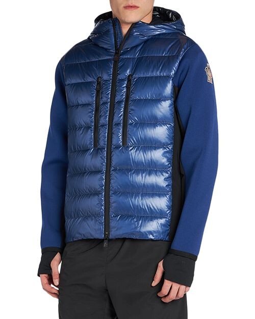 

Moncler Разноцветная куртка на молнии спереди Moncler, цвет Blue