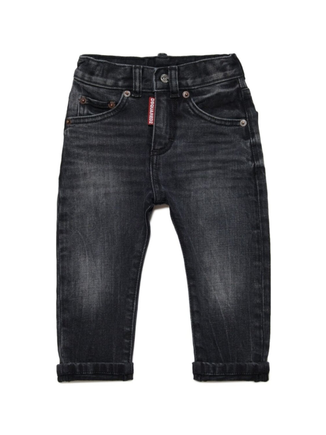 Dsquared2 прямые джинсы New Born, черный