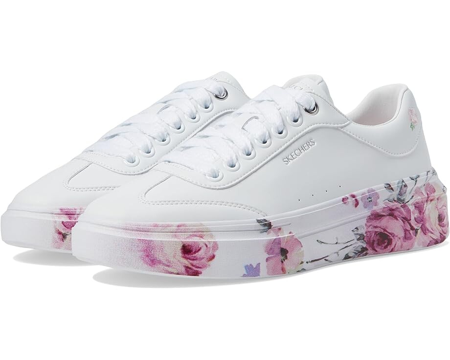 

Кроссовки SKECHERS Court Classics Cordova Classic - Painted Florals, белый
