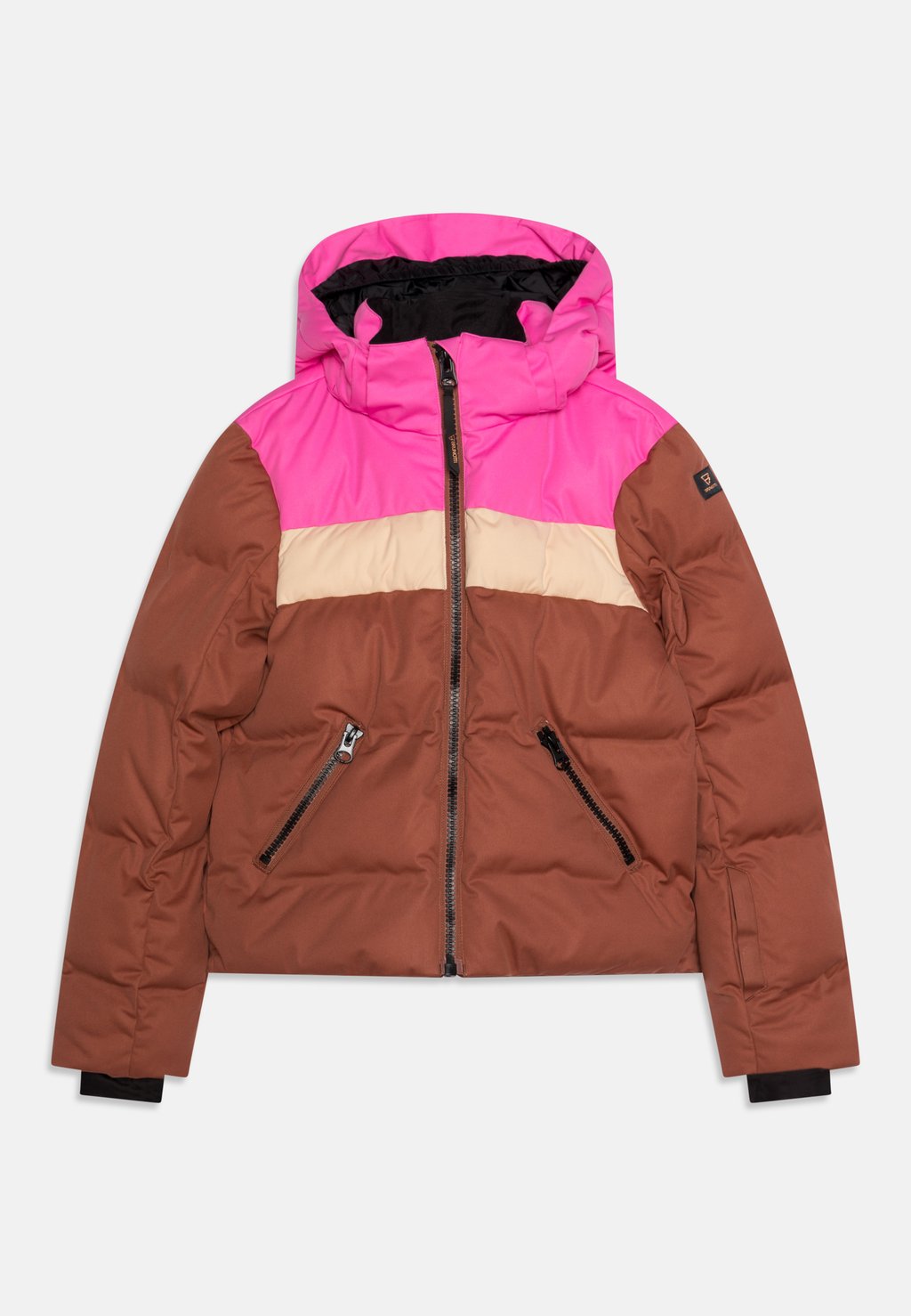 Лыжная куртка Niagony Girls Snow Brunotti, цвет mahoganny