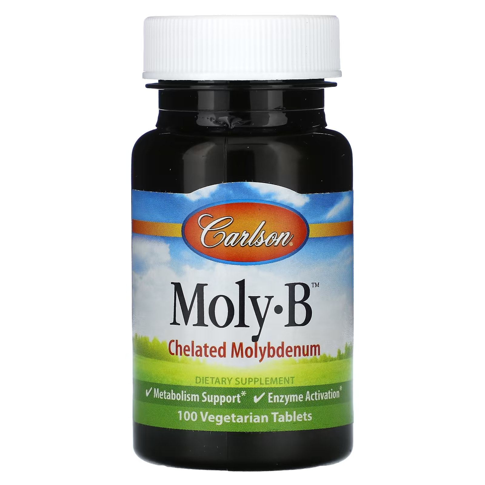 Пищевая добавка Carlson Moly-B, 100 таблеток пищевая добавка nature s craft super b complex 100 таблеток