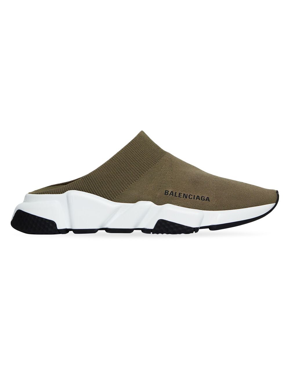 

Трикотажные мюли Speed Recycled Balenciaga, зеленый