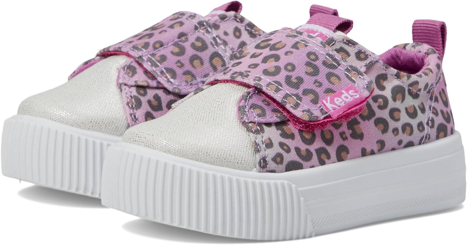 

Кроссовки Triple Step Keds, цвет Pink Leopard