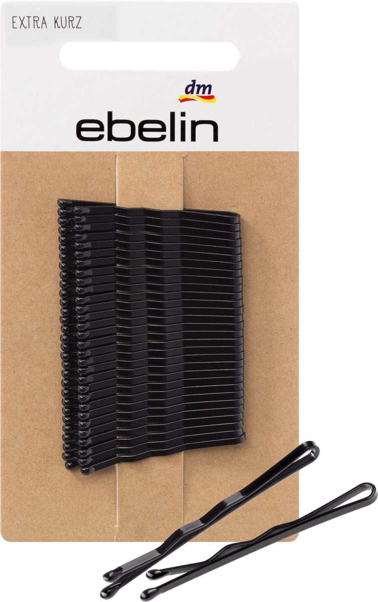 Слайдеры для волос экстра короткие черные 30 шт. ebelin цена и фото