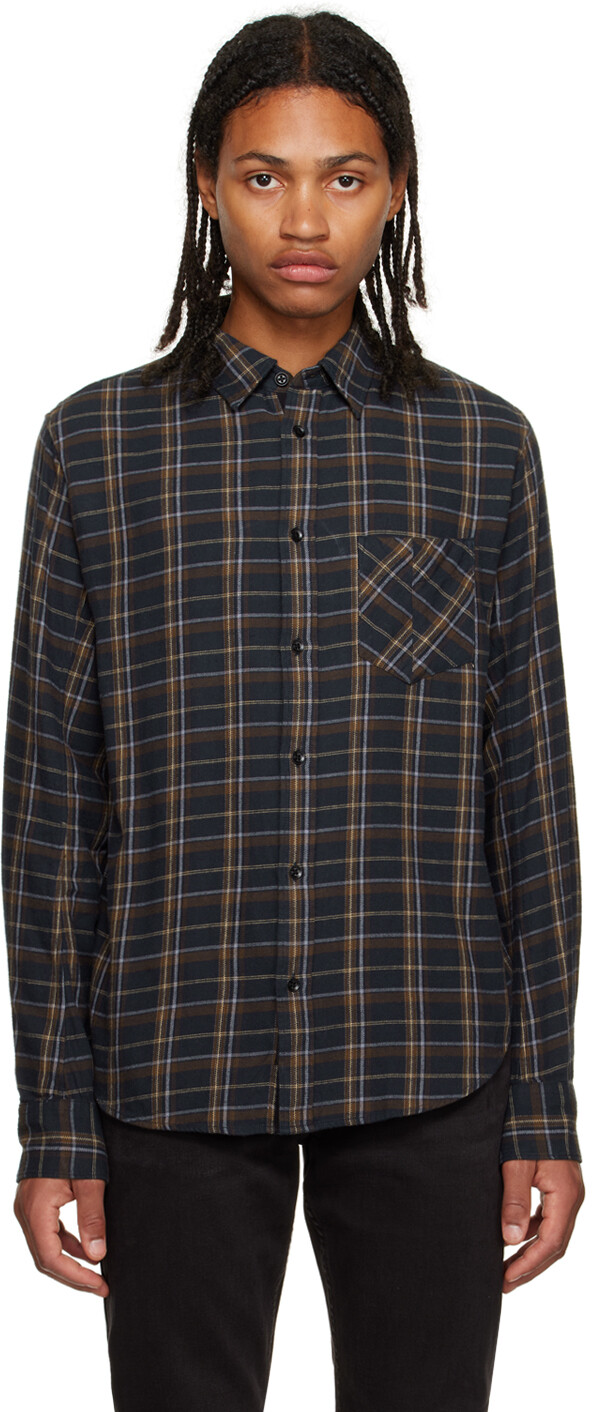 

Черная рубашка Yokohama rag &bone rag & bone