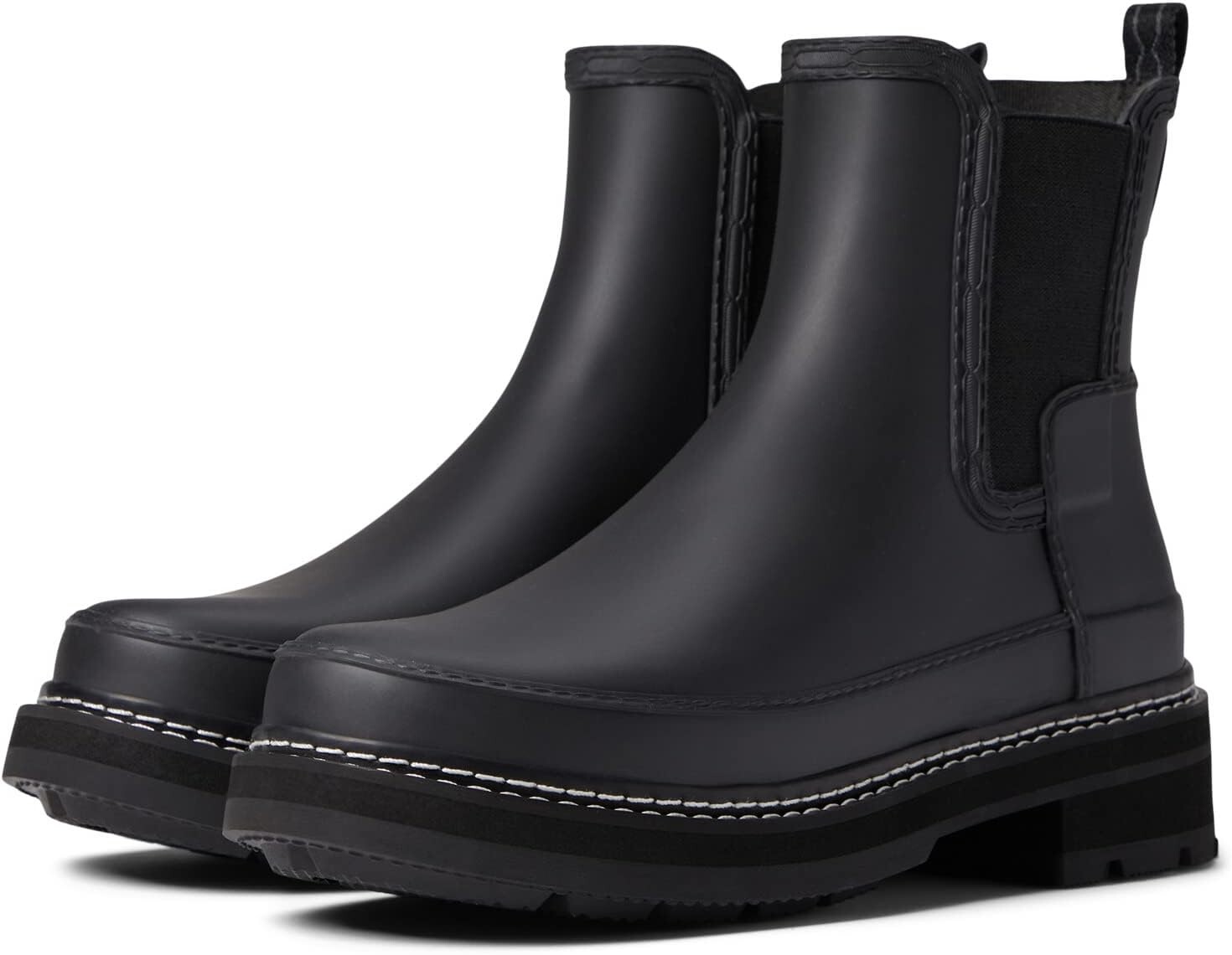

Ботинки Hunter Refined Stitch Detail Chelsea, черный