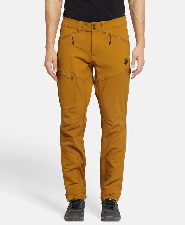 

Брюки из софтшелла Mammut, тан