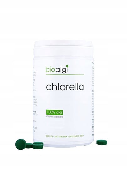 Bioalgi, Таблетки хлореллы, 400 таблеток.