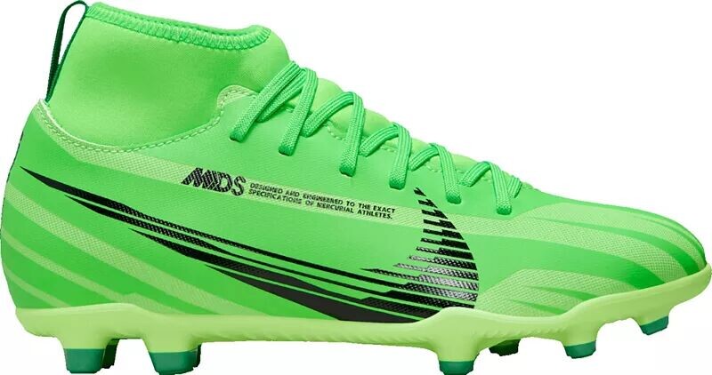 

Детские футбольные бутсы Nike Mercurial Superfly 9 Club MDS FG, зеленый/черный