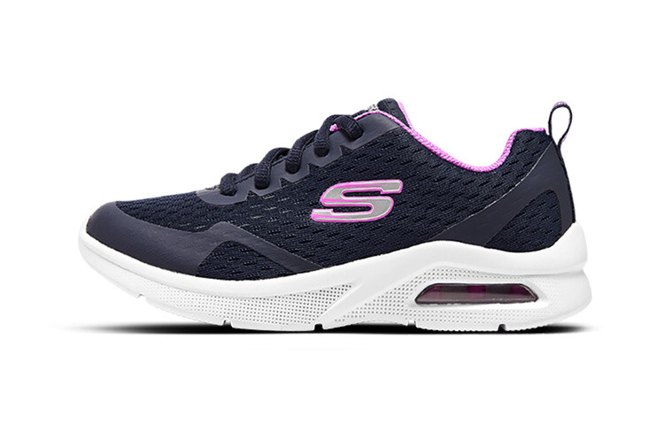 

Кроссовки Microspec Max Kids GS Low-top White Skechers, цвет Navy