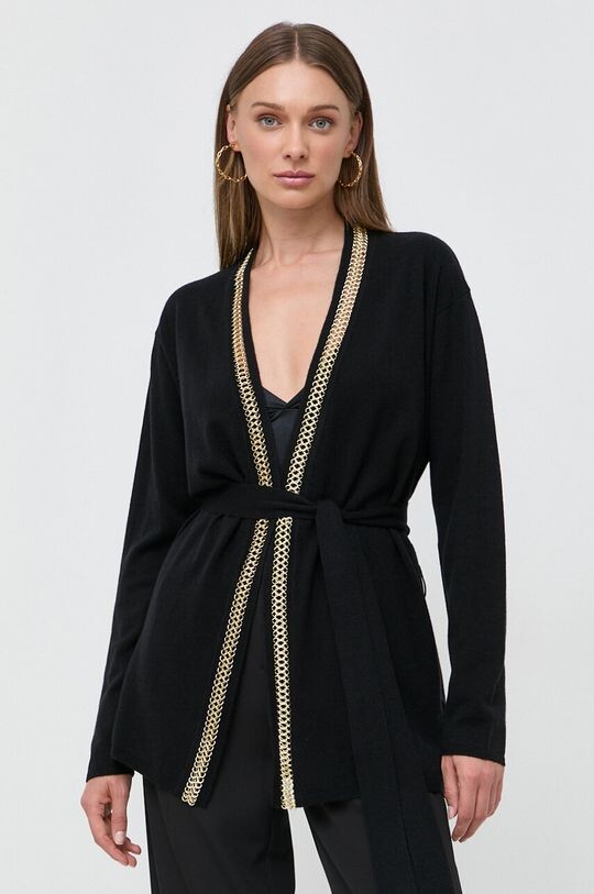 

Кардиган из смесовой шерсти Marciano Guess, черный