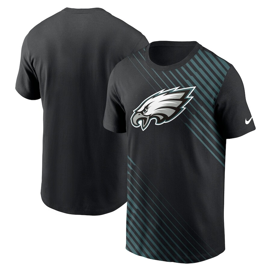 

Футболка с коротким рукавом Nike Philadelphia Eagles, черный