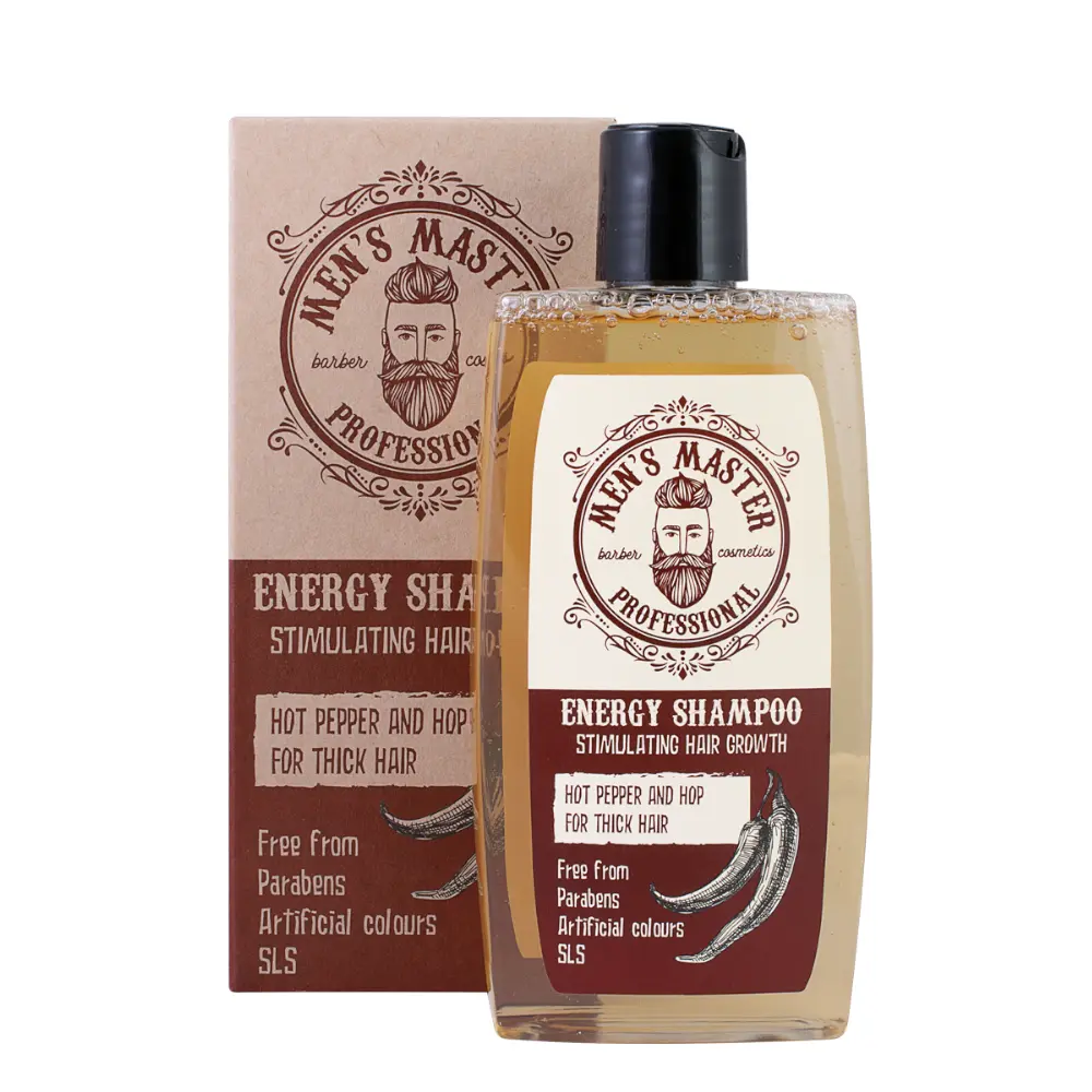 

Шампунь для волос Men'S Master Hot Pepper&Hop, 260 мл