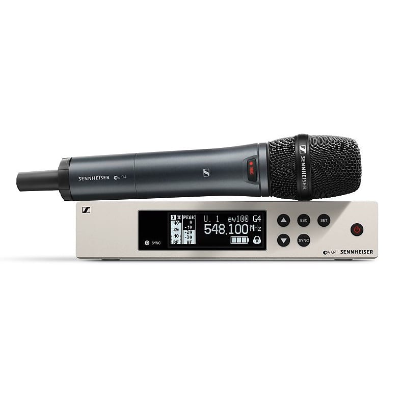 Беспроводная микрофонная система Sennheiser EW 100 G4-835-S Wireless Handheld Microphone System (Band A, 516-558 MHz) беспроводная микрофонная система sennheiser ew 100 g4 835s evolution g4 handheld wireless microphone system freq range a