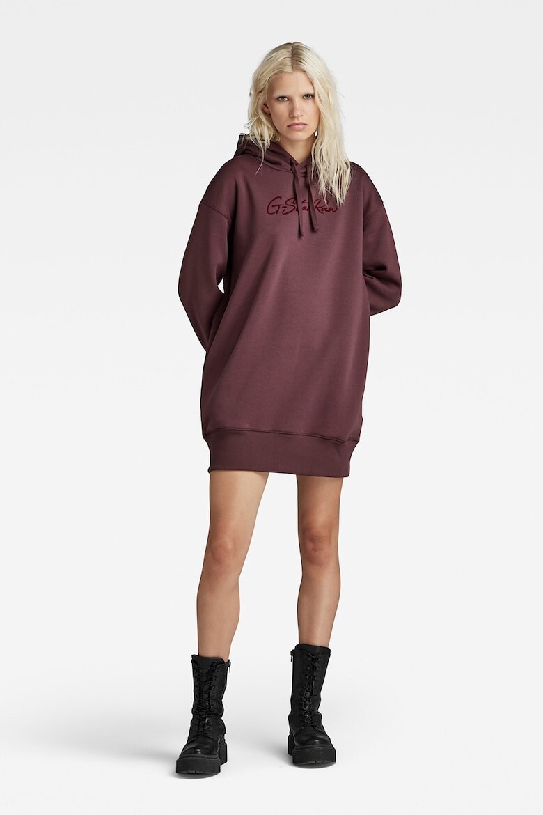 

Платье-Худи из флока G-Star Raw, фиолетовый