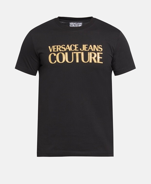 

Футболка Versace Jeans Couture, цвет Caviar Black