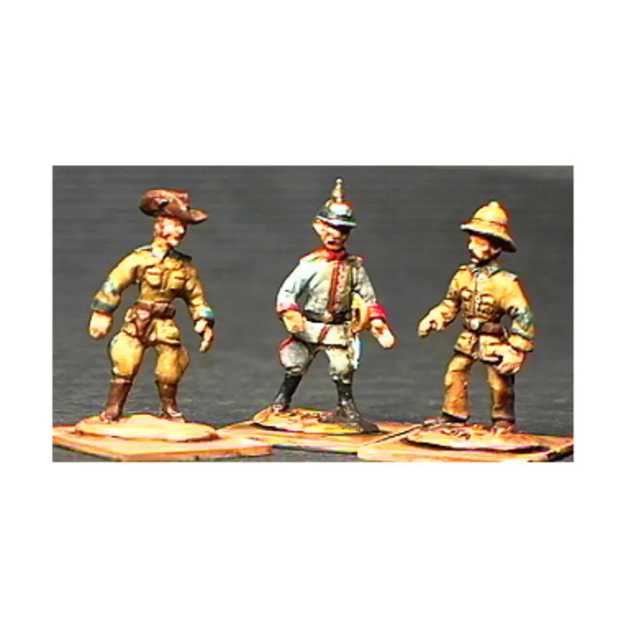 

German Schutztruppe Askari - смешанный набор (25 мм), Colonial Wars Troops (25mm) (Reviresco)