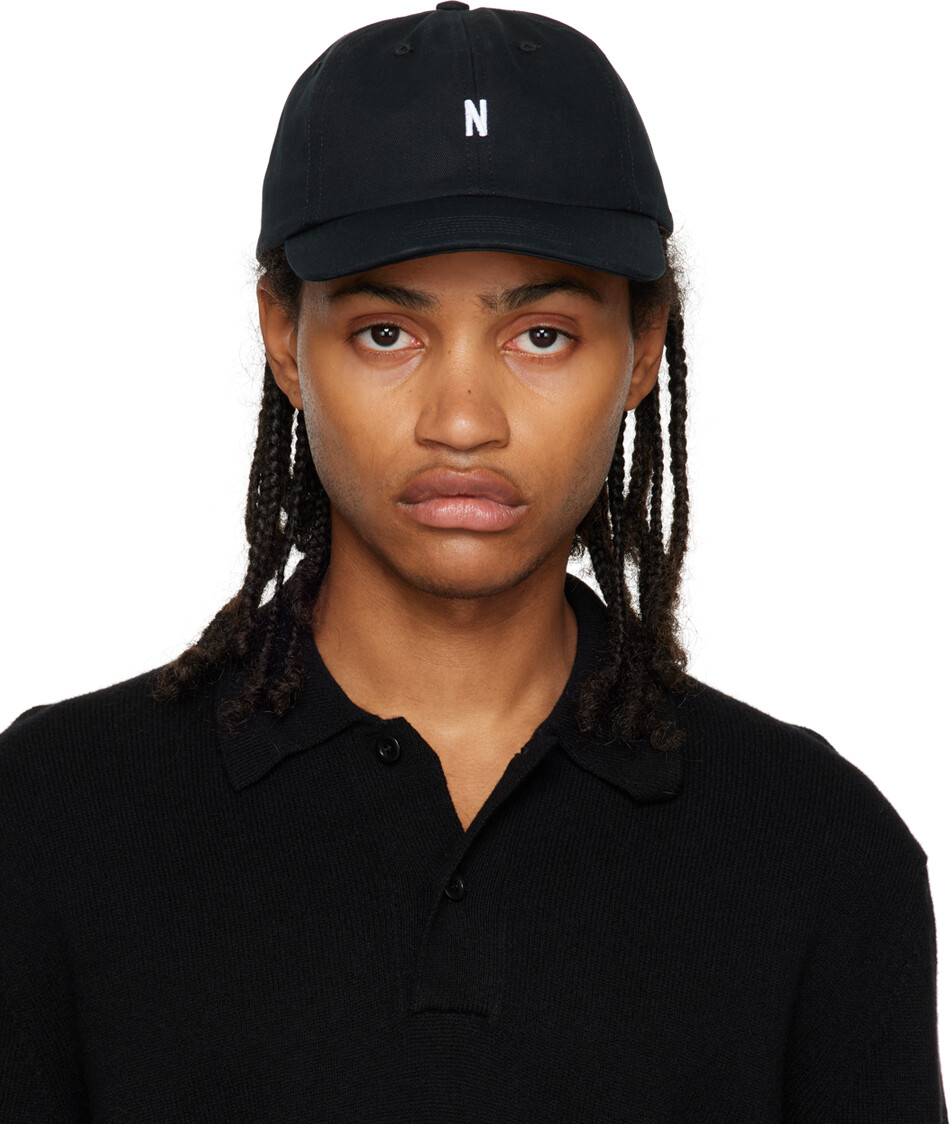

Черная спортивная кепка Norse Projects, цвет Black