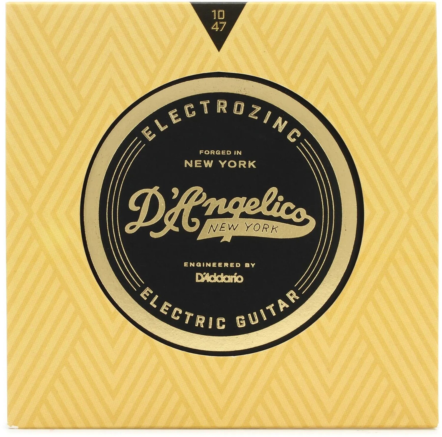 

Струны для электрогитары D'Angelico DAJ1047 Electrozinc Jazz 10s - .010-.047