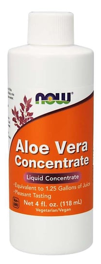 Now Foods, Aloe Vera Concentrate (концентрат листьев алоэ) 118 мл now foods концентрат алоэ вера 118
