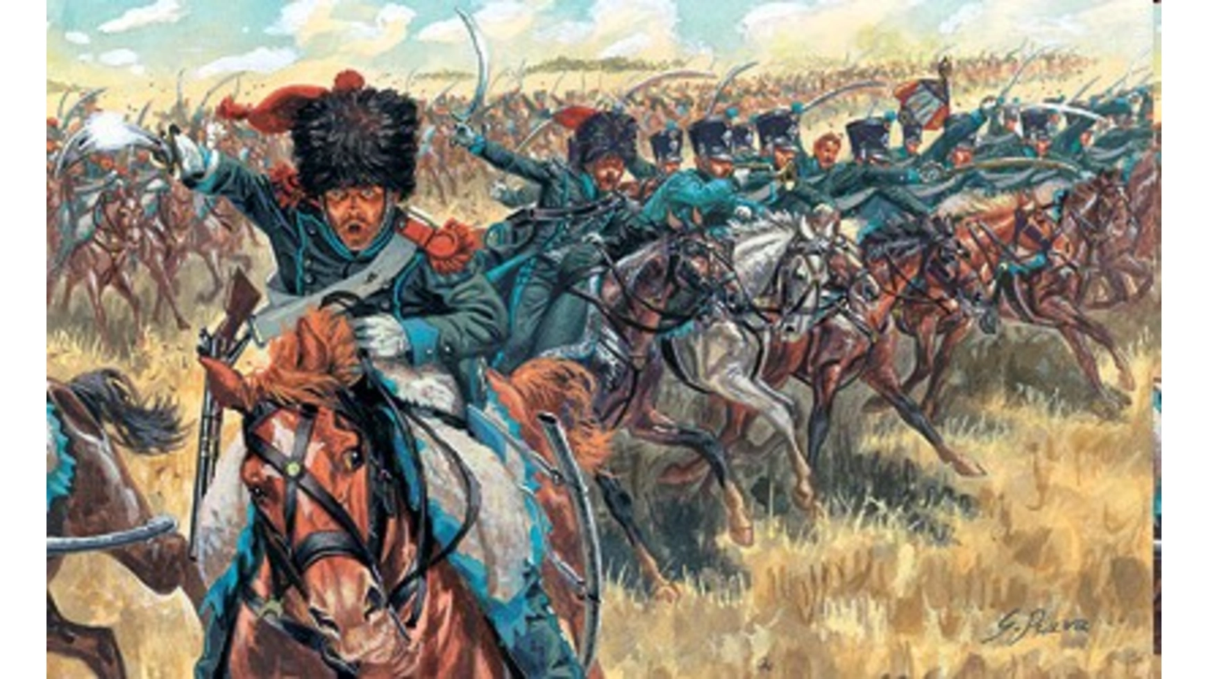Italeri 1:72 НапольВойны-Французский легкая кавалерия 6001 italeri британские тяжёлые кавалеристы scot greys 18 фигур 1 72