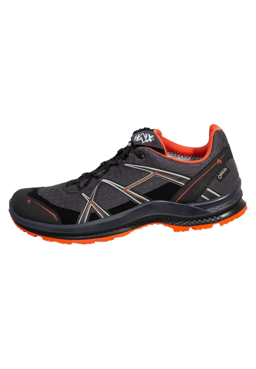 Кроссовки низкие WANDER BLACK EAGLE ADV.2.2 GTX LOW Haix, цвет graphite/orange