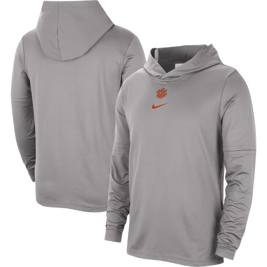 

Футболка с длинным рукавом Nike Clemson Tigers, серый