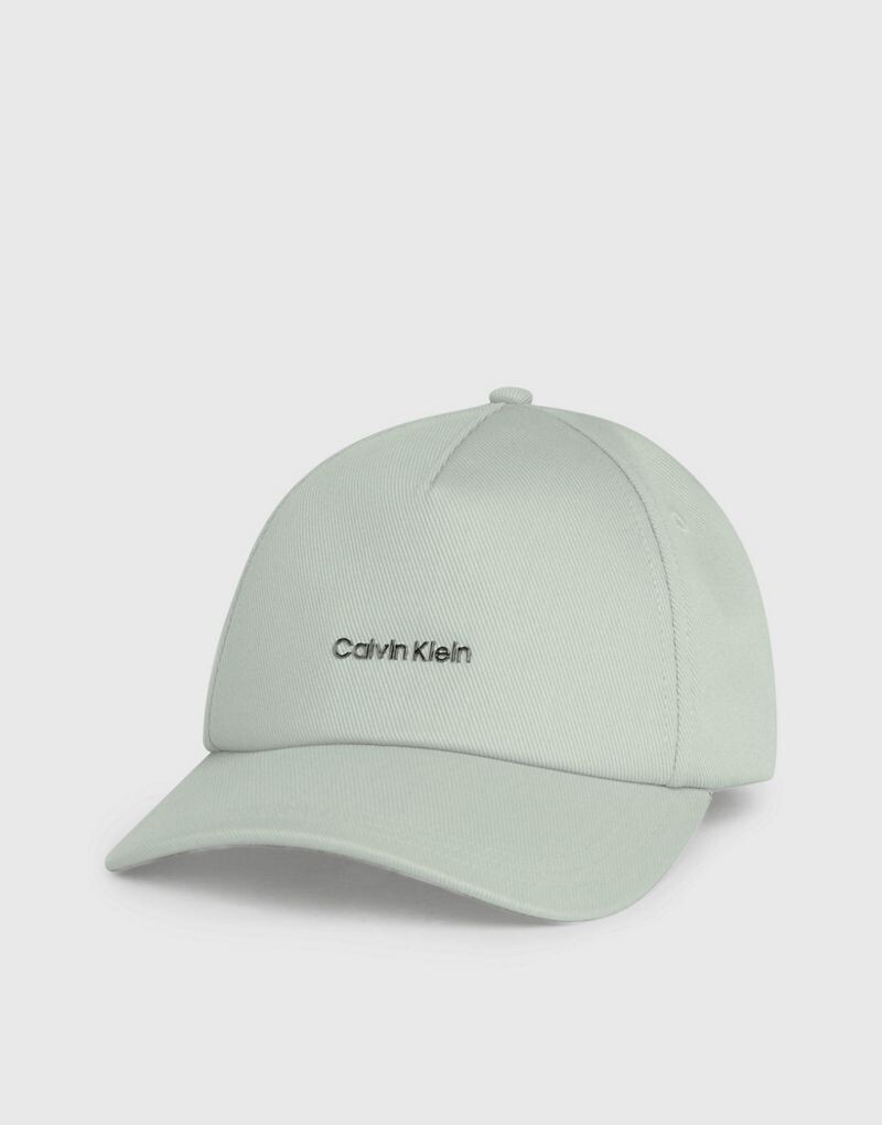 

Голубо-серая холщовая кепка Calvin Klein