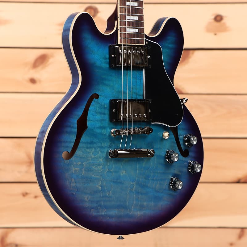 Электрогитара Gibson ES-339 Figured - Blueberry Burst-225030324