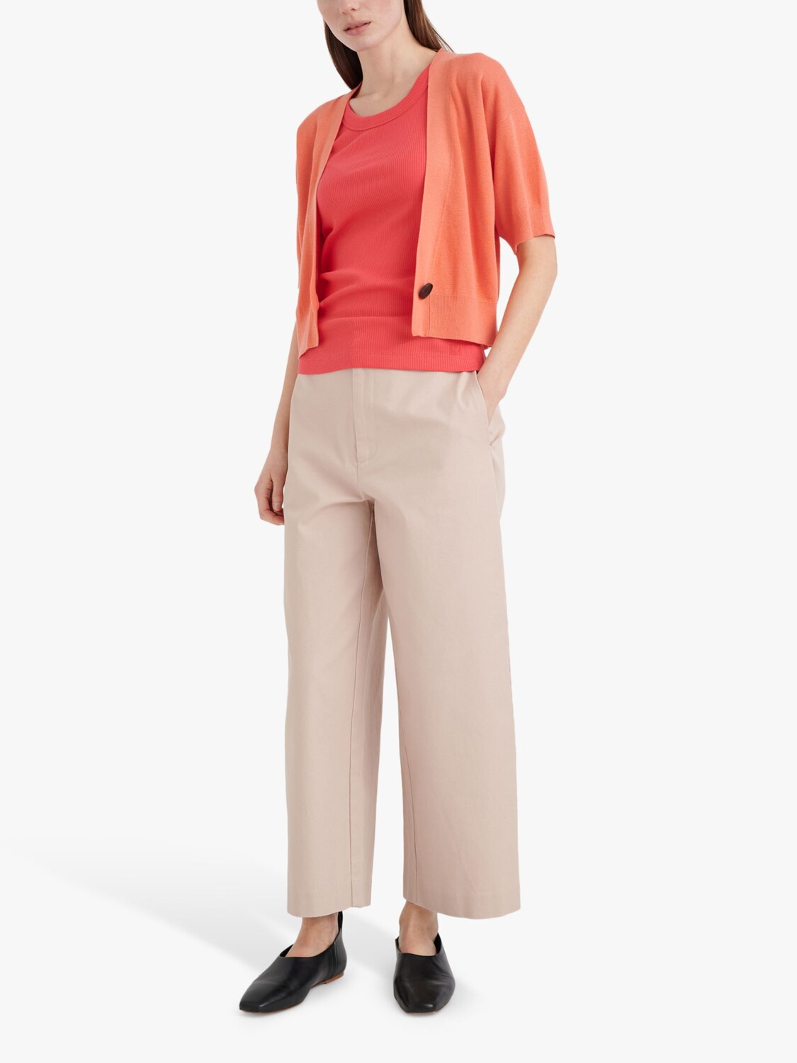 

Укороченный кардиган InWear Klio, летний сорбет
